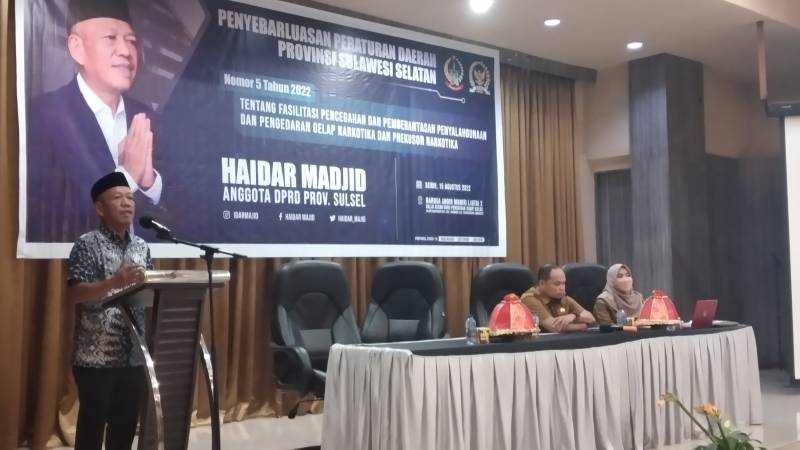 Perluasan Perda Nomor 5 Tahun 2022, Haidar Madjid: Selamatkan Anak-anak Kita dari Bahaya Narkoba
