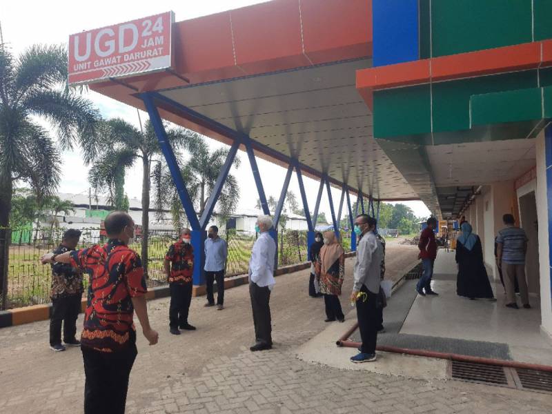 Siap Beroperasi, Rumah Sakit Unismuh Terima Tim Visitasi Dinkes Sulsel