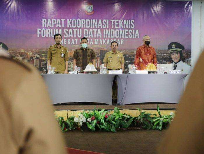 Sinkronisasi Data SKPD, Bappeda Gelar Rapat Teknis Forum Satu Data Indonesia Tingkat Makassar