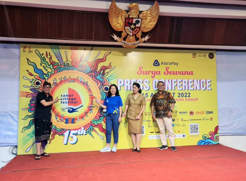Jadi Sponsor Utama Sanur Village Festival 2022, AstraPay Tawarkan Serangkaian Promo Menarik