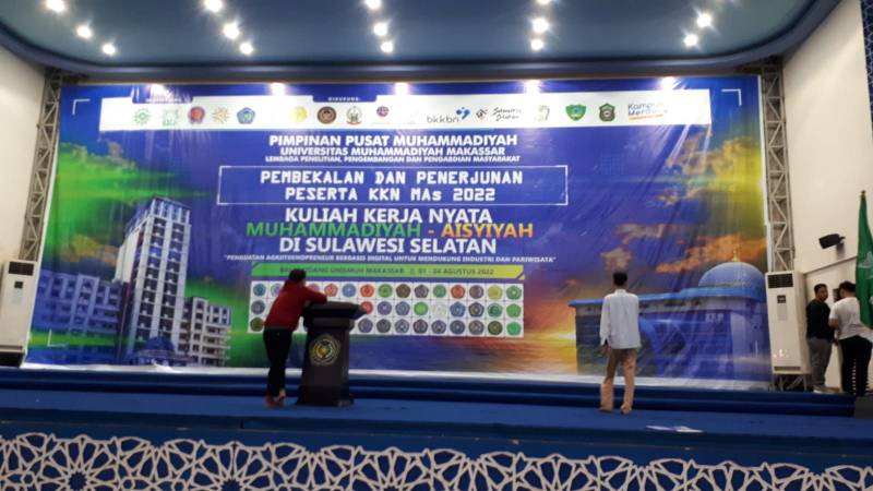 822 Mahasiswa dari 45 Kampus Bakal Ikuti Pelepasan KKN Muhammadiyah – Aisyiyah di Unismuh