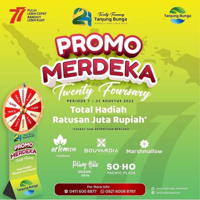 GMTD Hadirkan Promo Merdeka Bertabur Hadiah Ratusan Juta Rupiah 