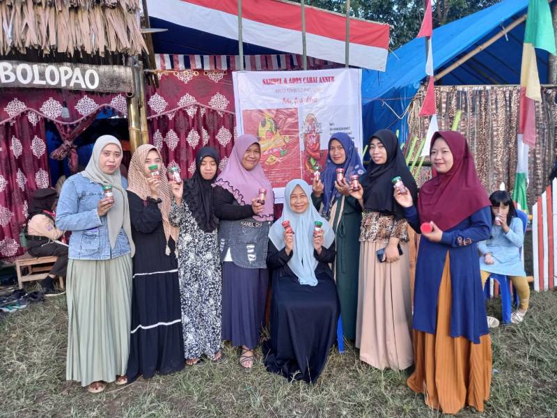 Launching Perdana Produk Sambel dan Abon Cabai AN-NUR, Khas Tombolo Pao