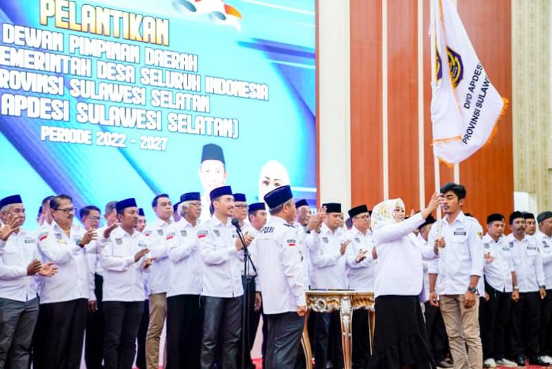 Pelantikan APDESI, Gubernur Minta Para Kades Konsen Penurunan Stunting dan ATS