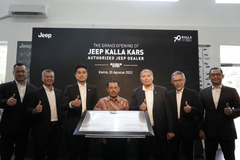 Kalla Jeep Gandeng DAS Indonesia Motor Resmikan Authorized Dealership Jeep di Makassar