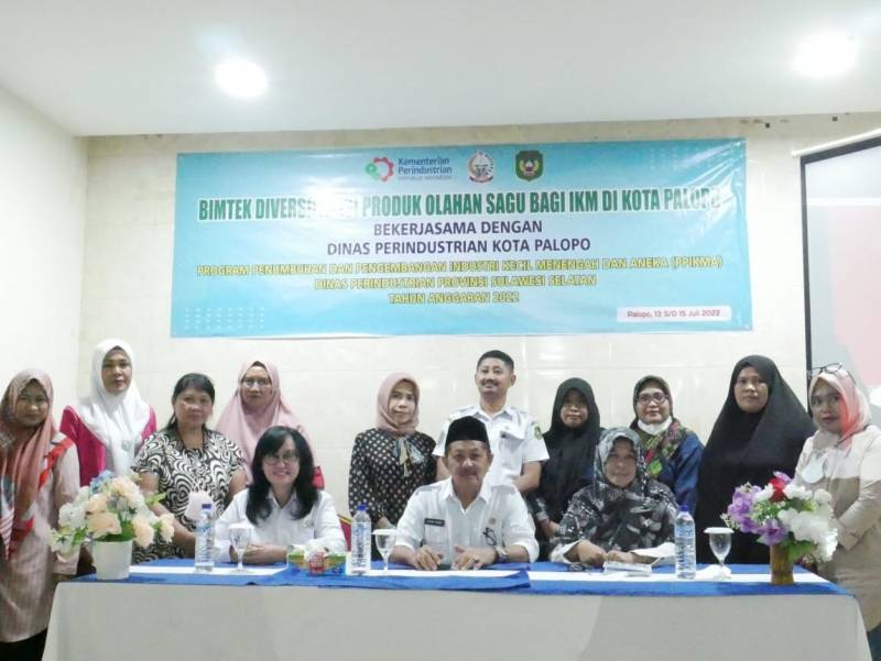 Bimtek Diversifikasi Produksi Olahan Sagu Bagi IKM Palopo