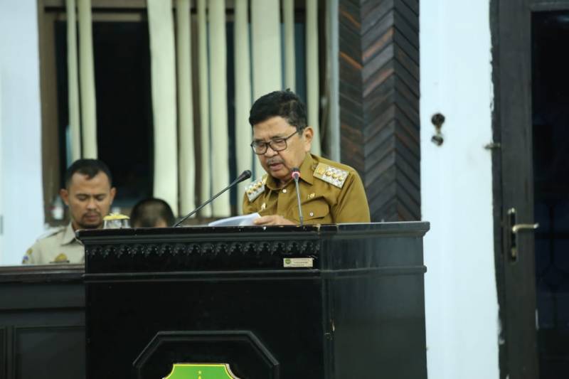 Rapat Paripurna Penetapan Persetujuan Bersama RANPERDA Pelaksanaan APBD Kota Palopo