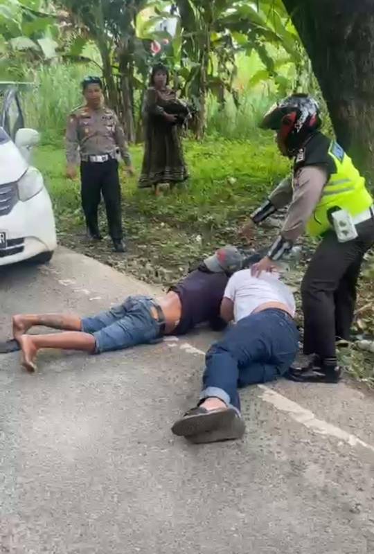 Polres Enrekang Tahan Lima Pelaku Pencurian Emas