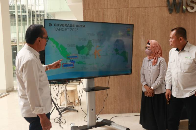 Kalla Aspal Bakal Perluas Coverage Area di 2023