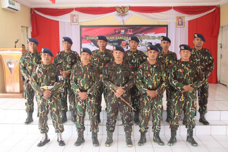 Usia ke-63 Tahun, Pelopor Brimob Tetap Solid dan Eksis Jaga Keamanan NKRI