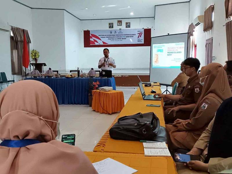 Dinkes Provinsi Sulbar Optimalkan Sistem Rujukan Tuberkulosis