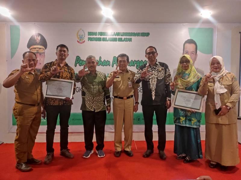 SDN 2 Rappang dan SDN 6 Arawa Raih Sekolah Adiwiyata Sulsel 2022