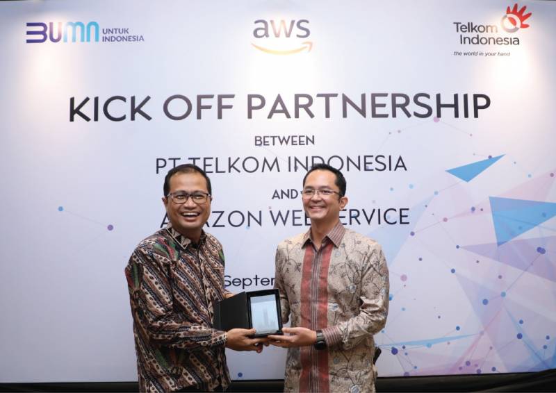 Telkom Perkuat Kerjasama dengan Amazon Web Services