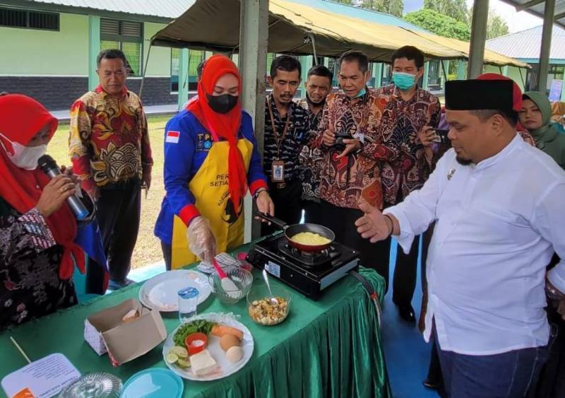 Wabup Apresiasi TNI Turut Bantu Penurunan Stunting