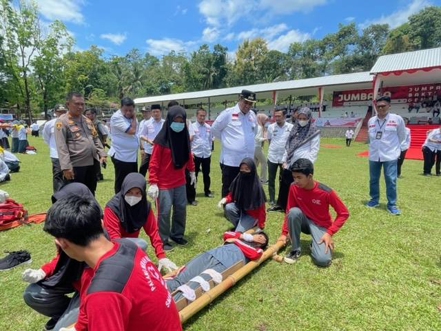 720 Anggota PMR Ikut Kemah Jumbara