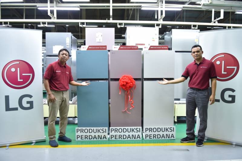 Diproduksi di Indonesia, Kulkas LG Macaron Hadir dengan Ragam Warna Segar