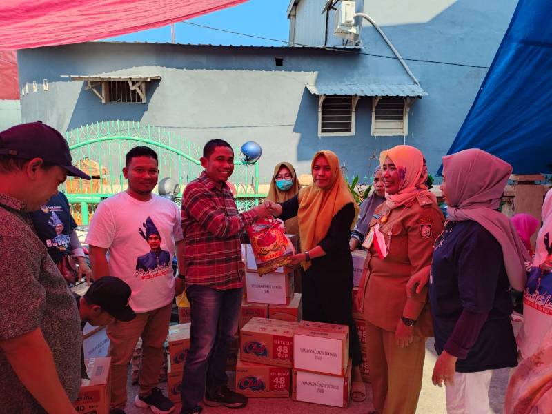 Yayasan Anak Rakyat Indonesia Bantu Korban Kebakaran di Rappokalling