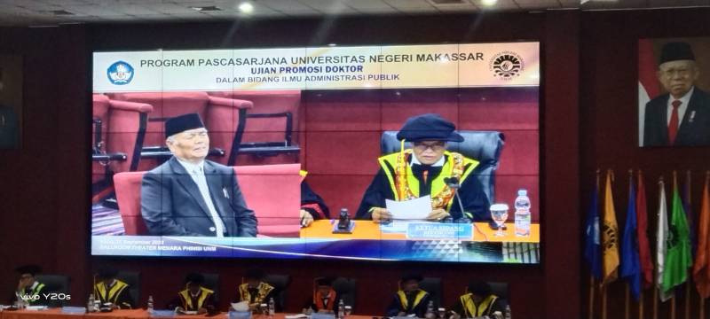 Dukung Penuh Pendidikan Tinggi di Enrekang, Muslimin Bando Terima Pujian Rektor UNM