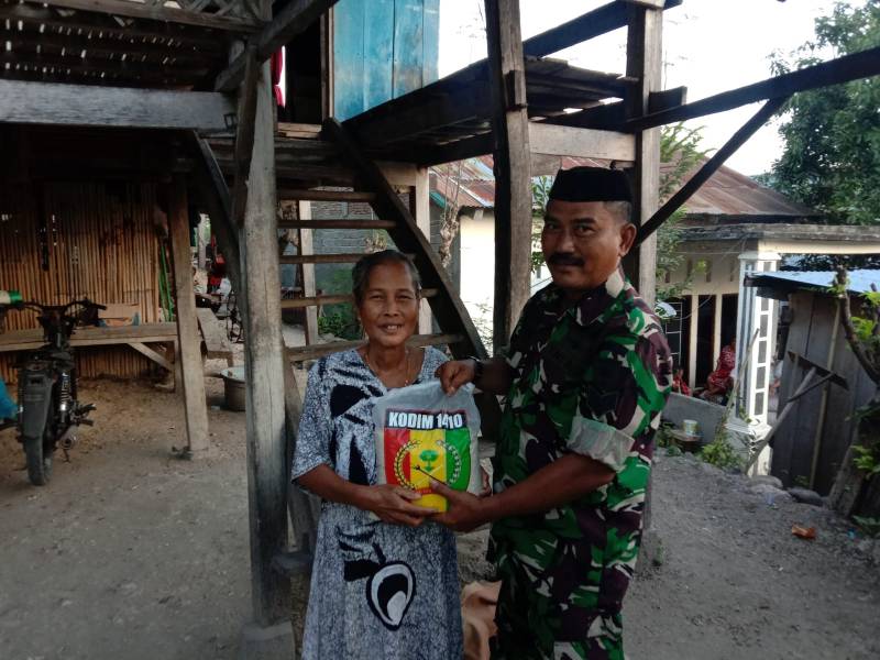 Koramil 1410 - 01/Bissappu Lakukan Serbuan Safari Subuh di Tiga Wilayah Binaan