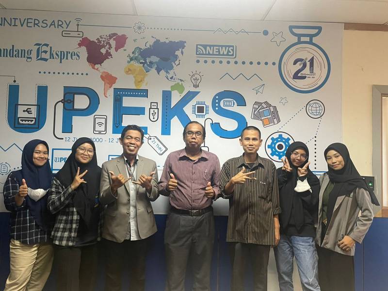 Magangkan Mahasiswa di Upeks, Kepala Biro Humas Kalla Institute Harap Mahasiswa Dapat Pengalaman Baru