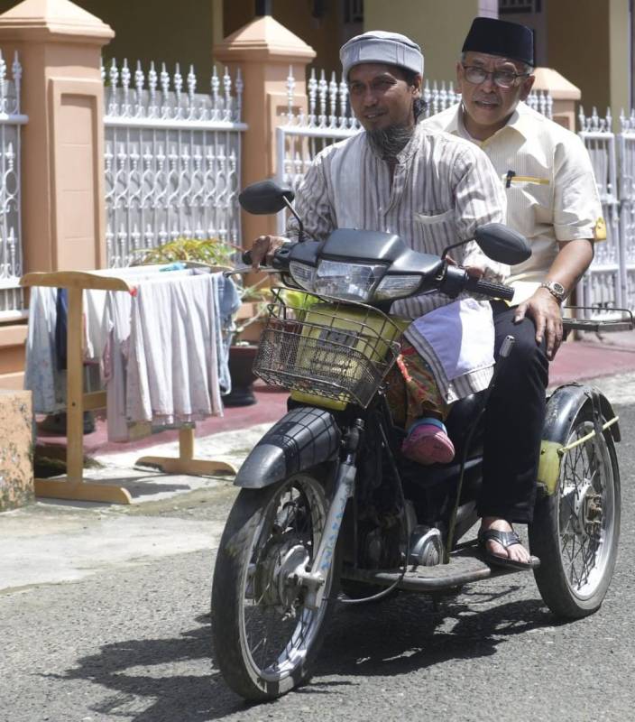Janji IAS dan Doa Tulus Marbot Masjid Al Muhajirin