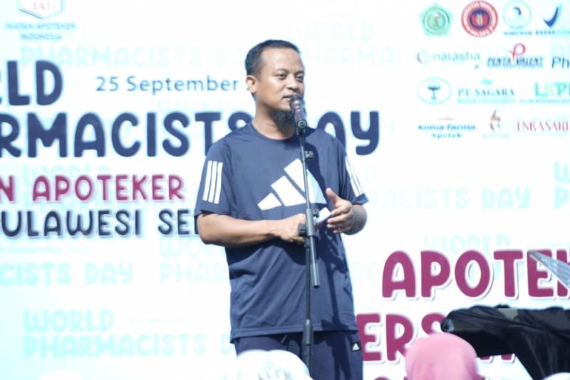 Hadiri WPD, Gubernur Dorong Apoteker Berinovasi Mewujudkan Dunia yang Lebih Sehat