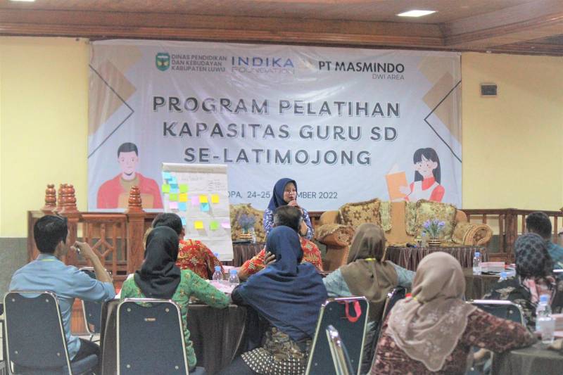 Masmindo dan Indika Foundation Tingkatkan Kapasitas Guru SD Se-Latimojong