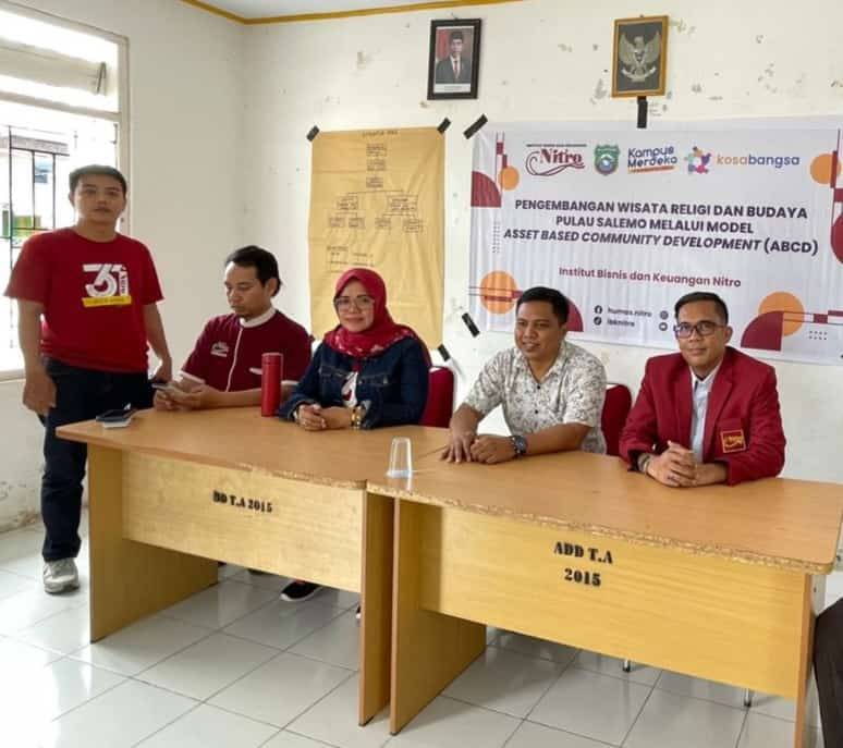 IBK Nitro Melaksanakan Kolaborasi Sosial Membangun Bangsa (Kosangsa) di Pulau Salemo Kabupaten Pangkep