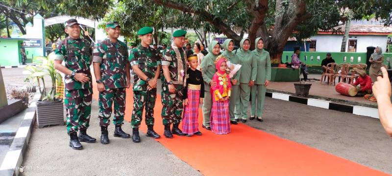 Danrem 141/Tp Kunjungan di Wilayah Kodim 1410/Btg