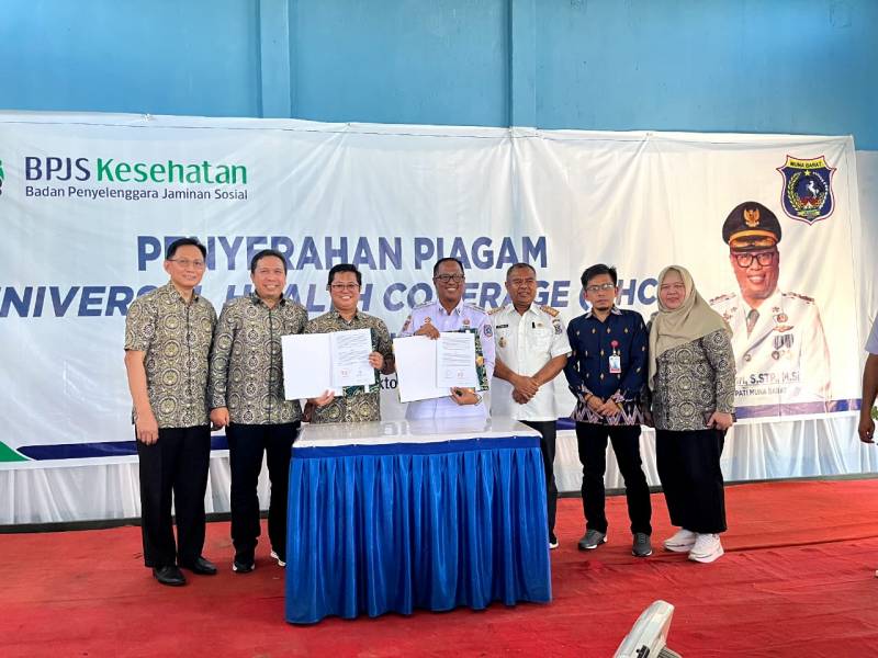 Torehkan Keaktifan Peserta JKN Tertinggi, Kabupaten Muna Barat Resmi UHC Hari Ini