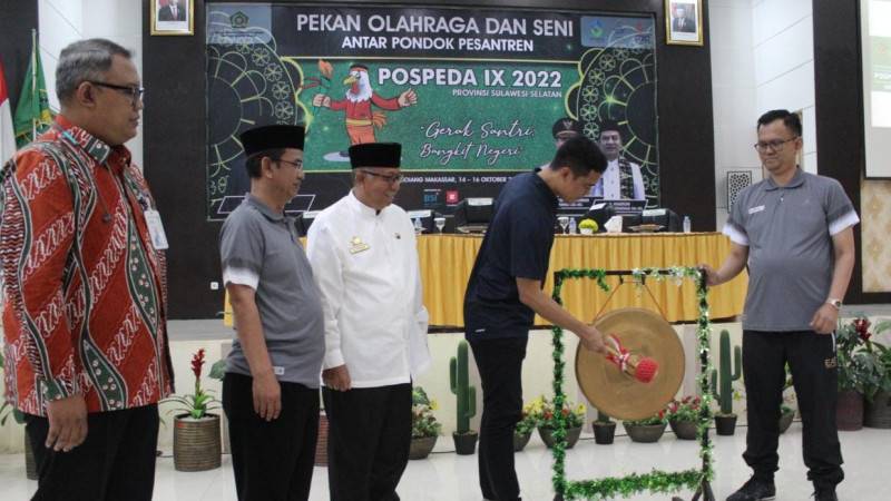 Stafsus Menag RI Buka Pospeda IX, 891 Santri Berebut yang Terbaik