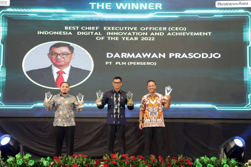 Buah Manis Transformasi dan Digitalisasi, PLN Raih 5 Penghargaan Indonesia Digital Innovation and Achievement Award 2022