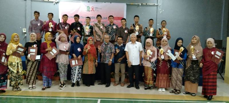 Siswa MAN 1 dan SMAN 1 jadi Duta HIV AIDS Sinjai 2022