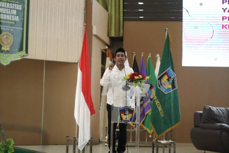 Ketua DPRD Rudianto Lallo Motivasi Ratusan Mahasiswa UMI Makassar, Ingatkan Pentingnya Skill dan Jaringan
