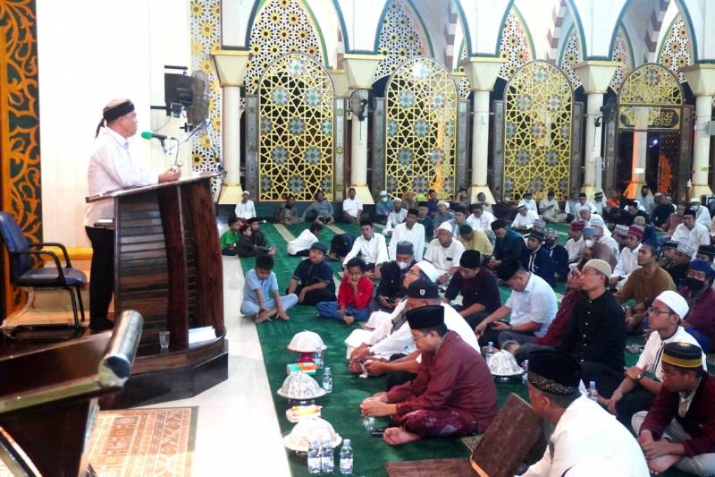 Bupati Lutim Hadiri Peringatan Maulid Nabi di Masjid Al-Ikhwan Sorowako