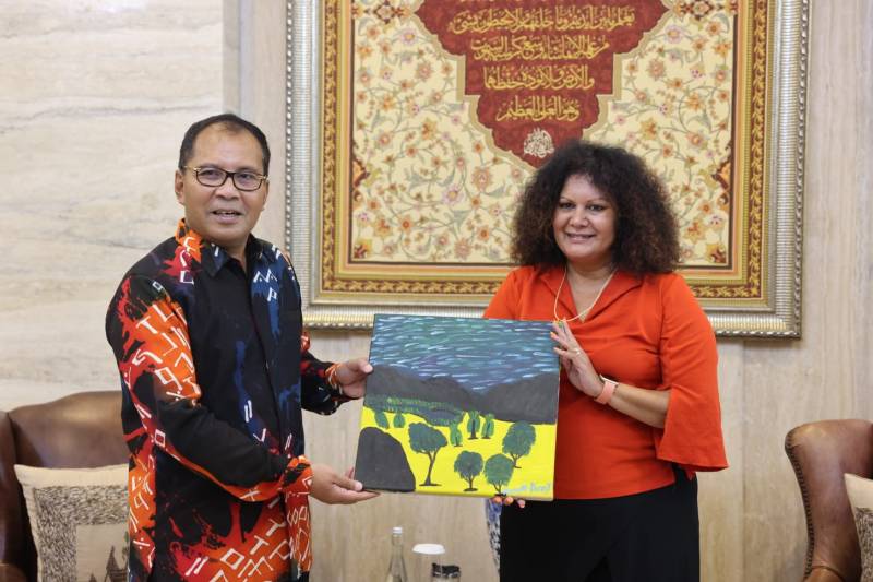 Wali Kota Makassar dan Assistant Minister for Indigenous Australians Kunjungi Museum Kota Makassar