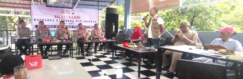 Kapolres Harap Pers Jadi Jembatan Penyampaian Kinerja Polri Ke Masyarakat