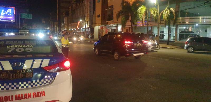 Patroli Blue Light, Cara Satlantas Polres Pelabuhan Layani Masyarakat dan Cegah Lakalantas