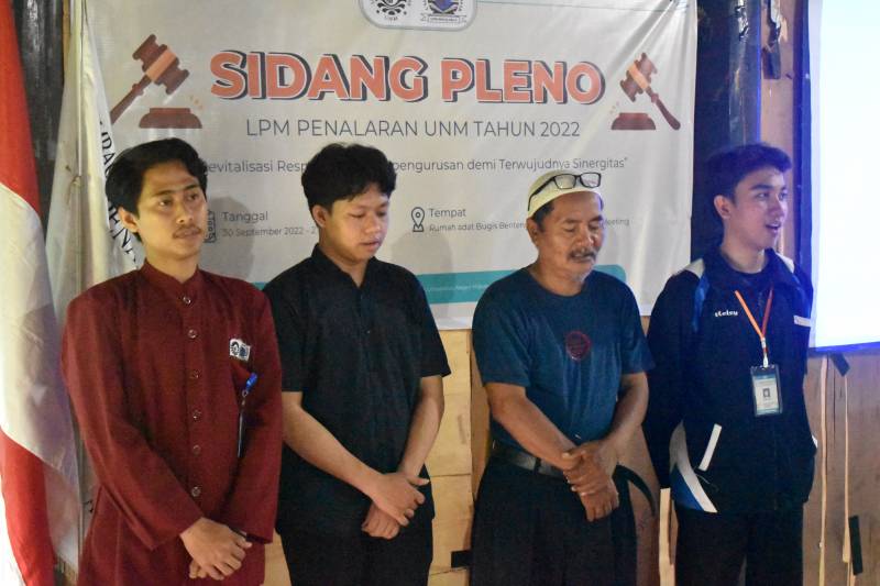 LPM Penalaran UNM Gelar Sidang Pleno, Angkat Tema Revitalisasi Responsibilitas Kepengurusan demi Terwujudnya Sinergitas.