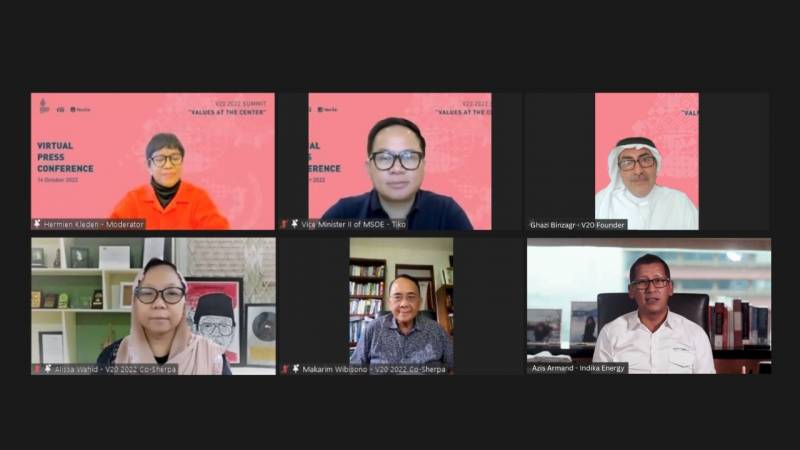 V20 Ajak Bergerak Bersama Menuju Pemulihan Global