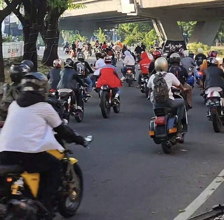 Pelajar Kerap Konvoi tak Menggunakan Helm, Satlantas Bakal Tindak Tegas