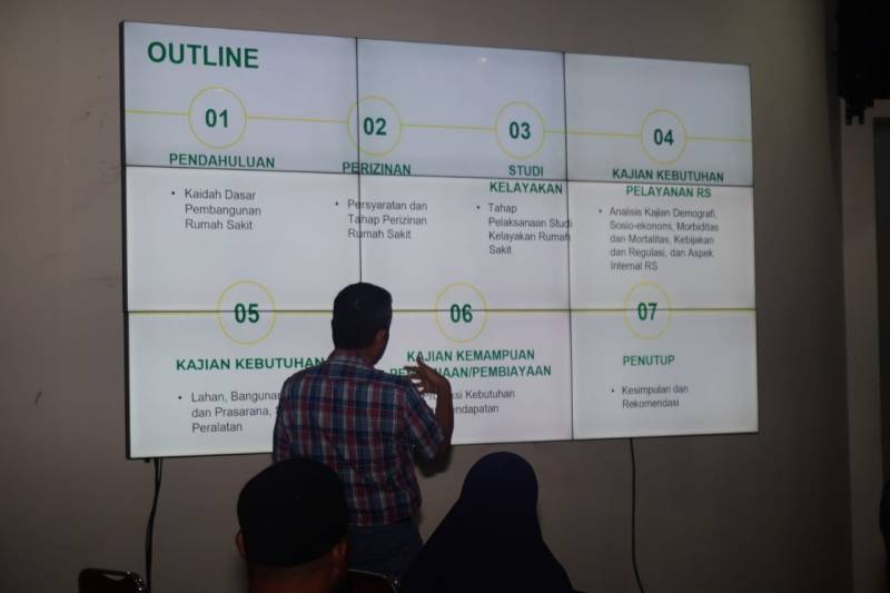 Berita Lutim 10 Oktober 2022 : Budiman Pimpin Rakor Rencana Pembangunan RSUD di Towuti