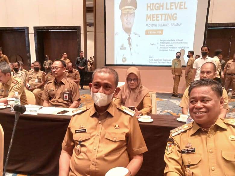 Bupati Wajo Ikut Teken Kesepakatan Bersama Pengendalian Inflasi Daerah