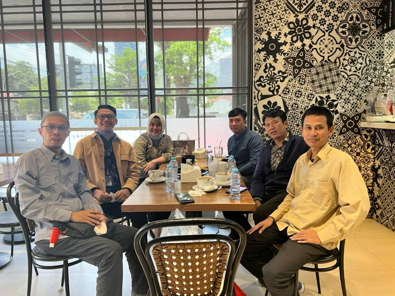 Pengelola Manajemen Layanan BNI Kanwil 07 Silaturahmi dengan Manajemen Upeks