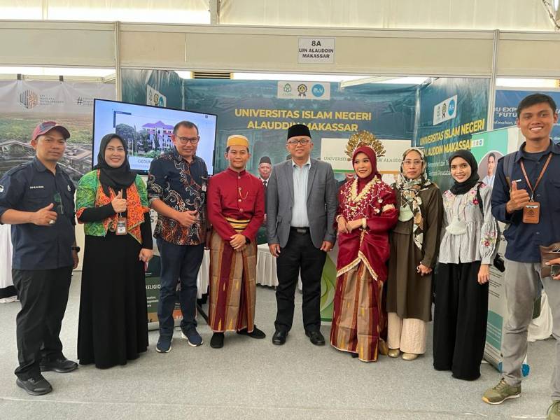 UIN Alauddin Makassar Ramaikan Edu Expo AICIS 2022 di Lombok 
