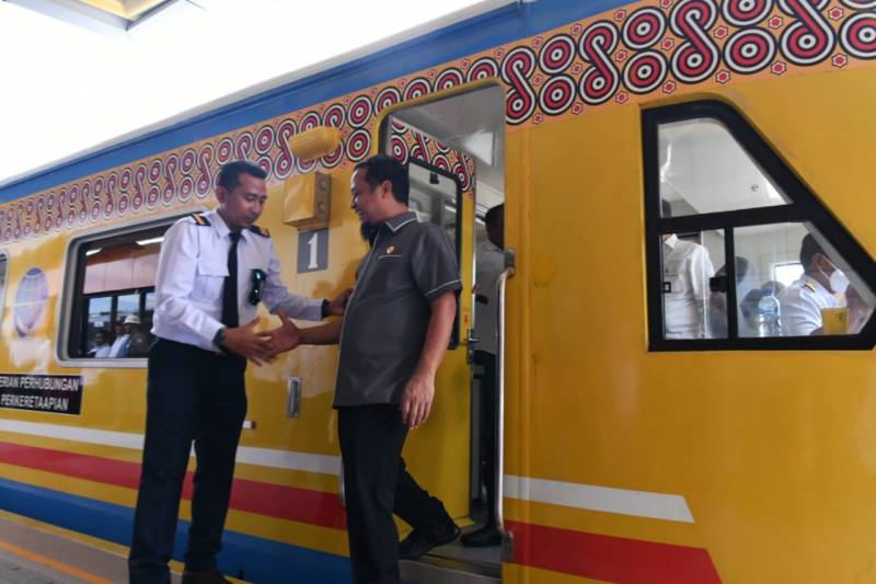 Gubernur: KA Perintis Andalan Celebes  Garongkong - Mangilu Gratis hingga Desember