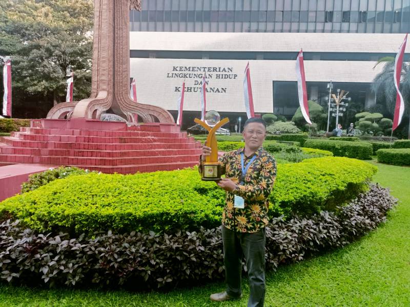 Kampung Sayur Binaan Korps Brimob Polri Raih Penghargaan Tertinggi dari Kementerian LHK di Jakarta