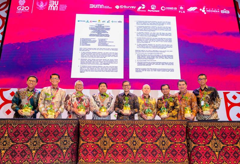 Komitmen Percepat Transisi Energi, PLN dan 6 BUMN Jalin Kerja Sama Perdagangan Karbon