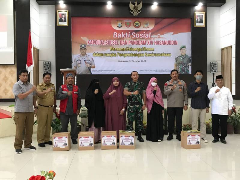 Keluarga Binaan Polda Sulsel dapat perhatian Khusus Kapolda