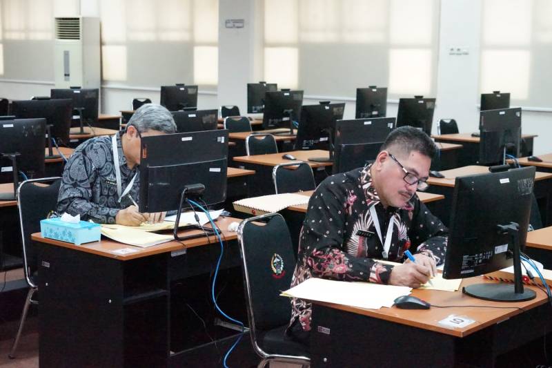 Ikut Asesmen dan Tes Tertulis, Empat Kepala Dinas Bersaing Rebut Kursi JPT Sekda Sidrap